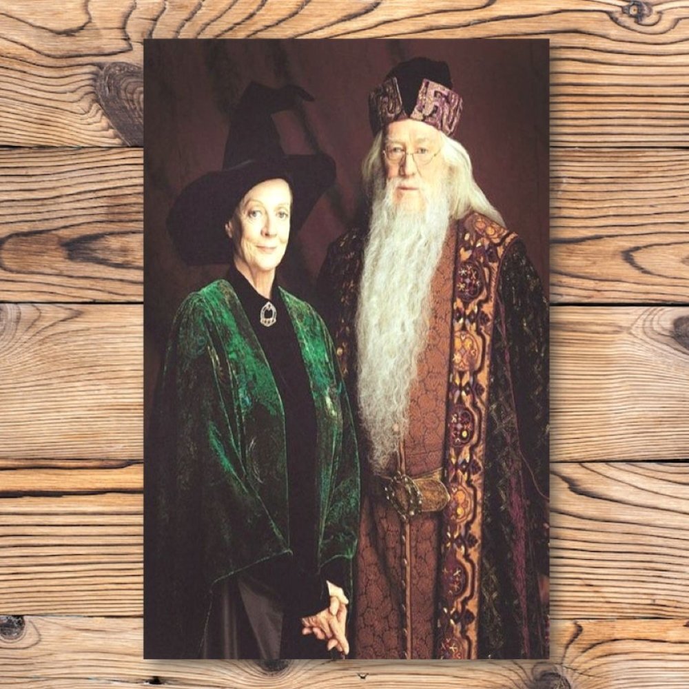 Harry Potter Professor Albus Dumbledore & Minerva McGonagall Refrigerator Magnet